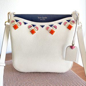 Kate Spade Margaux Jeweled Large Crossbody Bag